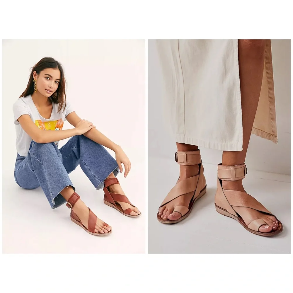 NWT Free People Vale Boot Sandals Black MSRP $168 - Picture 2 of 16